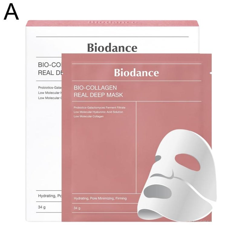 Collagen Facial Mask - Anti-wrinkle Moisturizing Facial Skincare, Collagen Hydrating and Moisturizing Mask, Soothing Overnight Hydrogel Mask